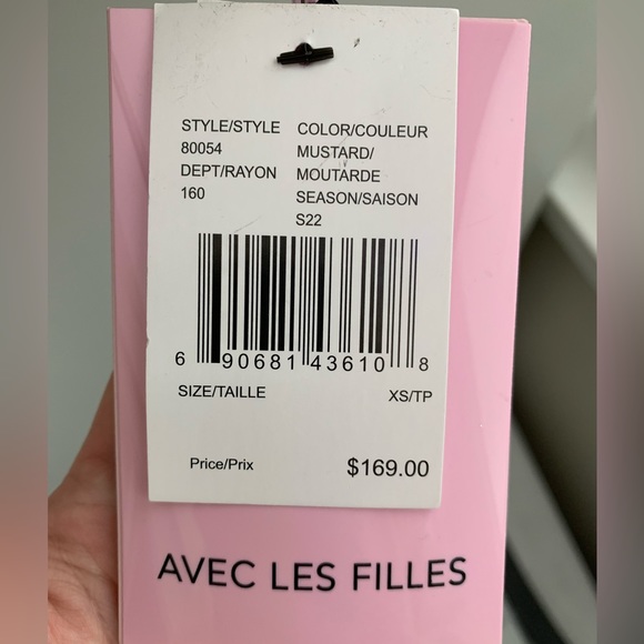 BNWT Avec Les Filles faux fur coat - Picture 5 of 5